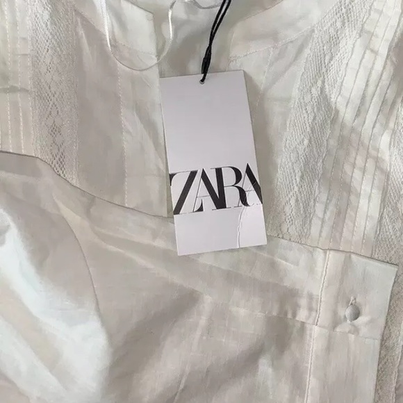 Zara Voluminous Embroidered Dress - Picture 6 of 6